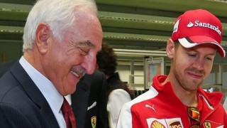 Vettel alla Brembo Il campione della Ferrari al fianco di Bombassei