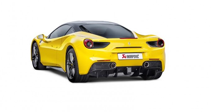 Nuovo Impianto di Scarico per Ferrari 488 GTB: Akrapovič svela il nuovo prodotto.