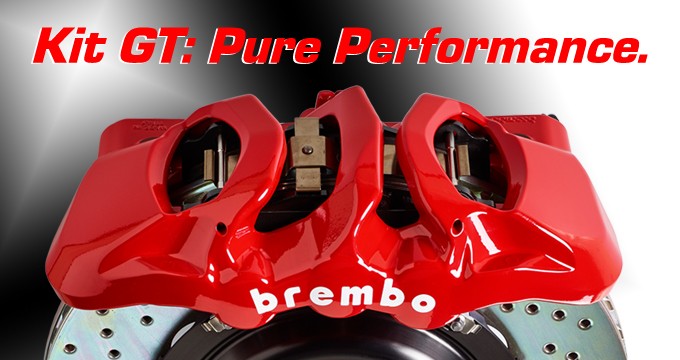 La tua auto merita Brembo: scopri adesso il prestigioso Kit GT.