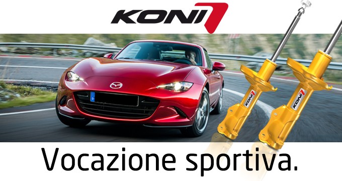 Koni Sport: aumento dell’aderenza con migliori prestazioni in frenata e handling.