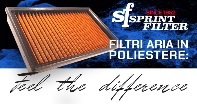 Filtro aria Sprint Filter: tecnologia vincente!