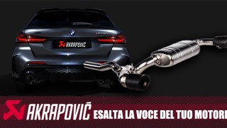 Scarico AKRAPOVIC per la nuova BMW M135i (F40): Pure Performance!