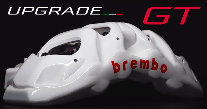 Brembo Upgrade GT: una gamma completa di sistemi frenanti ad alte prestazioni.