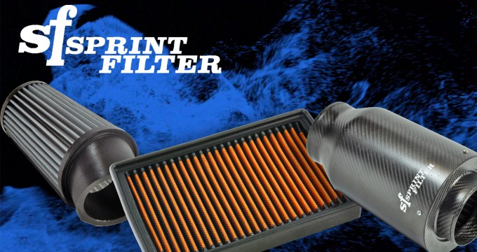 Sprint Filter: il filtro aria in poliestere che aumenta le performance della tua auto.