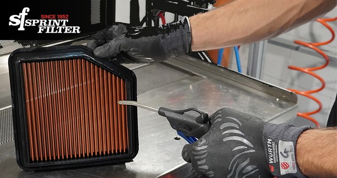 Filtri aria Sprint Filter: gli unici in poliestere, con manutenzione velocissima!